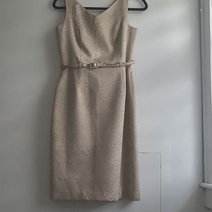 David meister embroidered cocktail dress